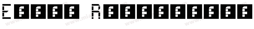 Elgoc Regular字体转换